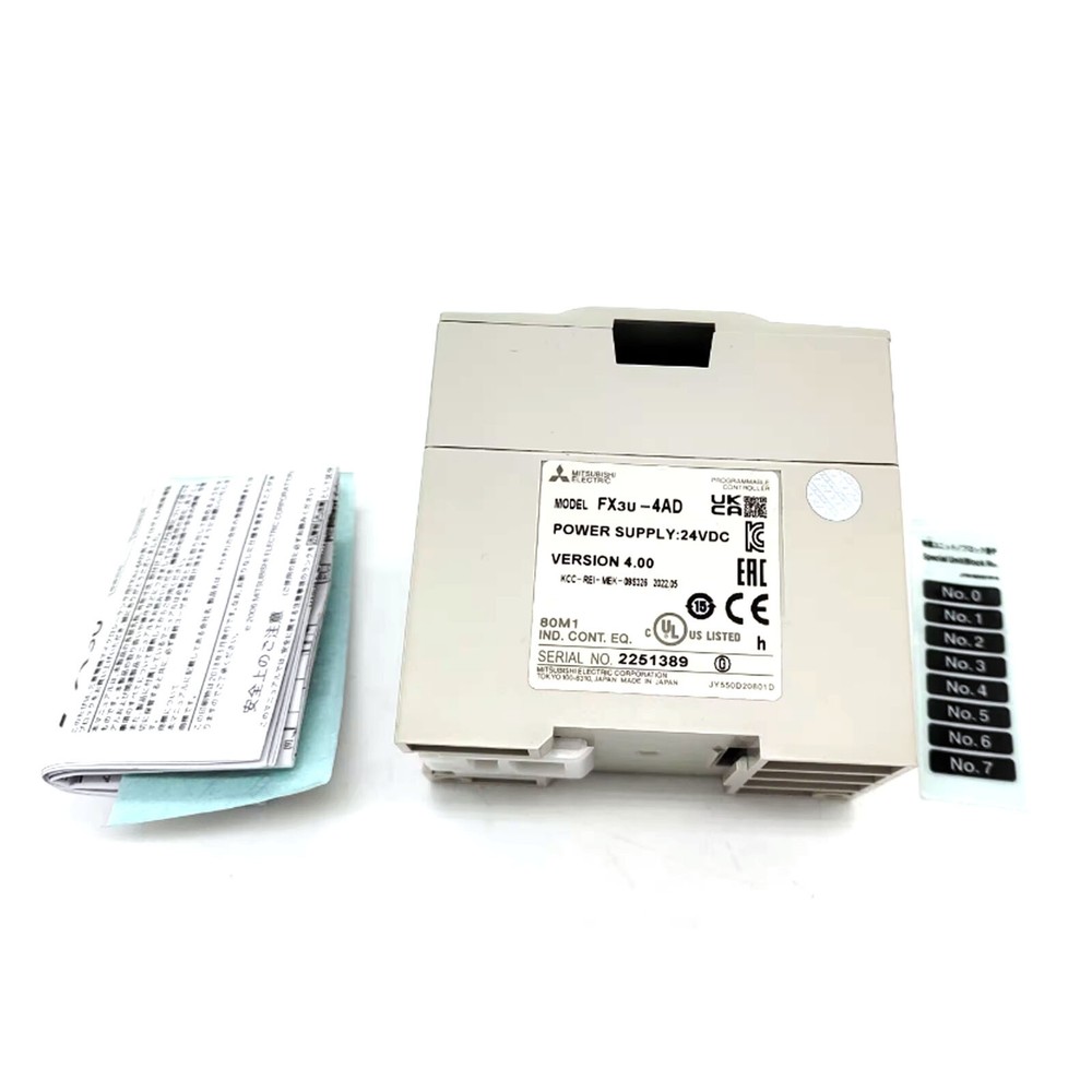 NEW Mitsubishi FX3U-4AD PLC Module