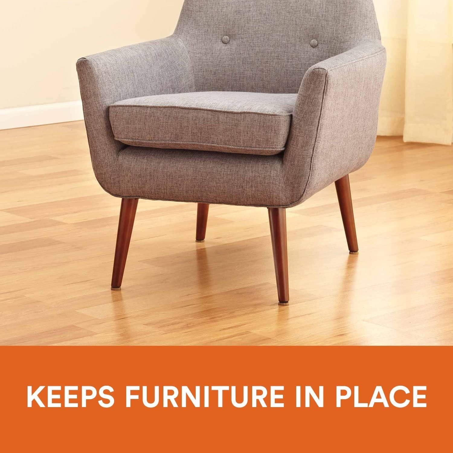 Scotch Gripping Pads: 1-inch diameter / 24-pack (Brown)