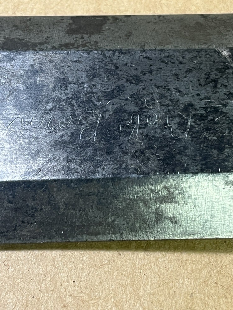 Chisel James Howarth 1-11/16" Wide Wood Chisel Bevelled initialed