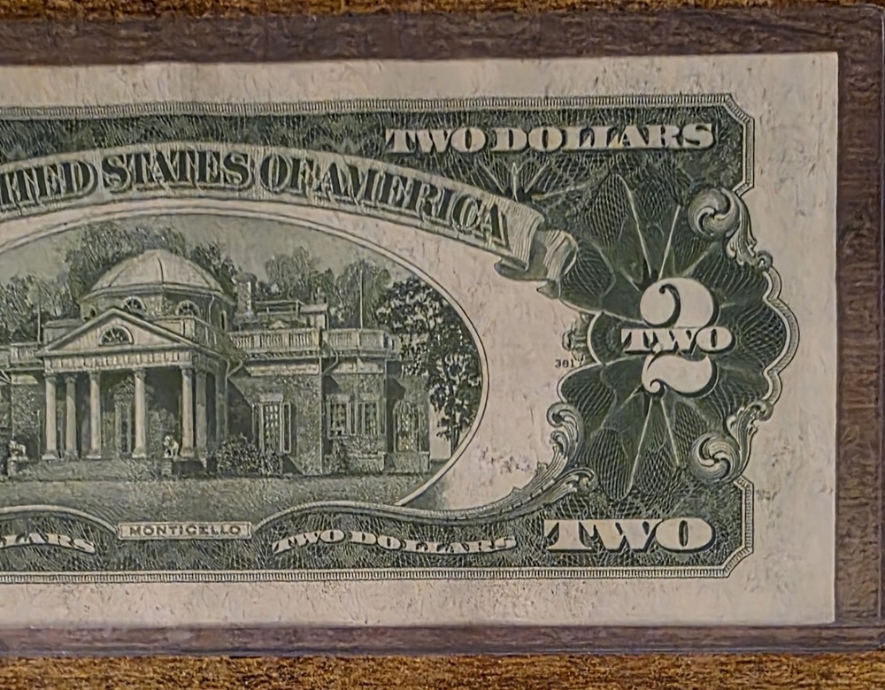 1928-G $2 Red Seal Crisp AU