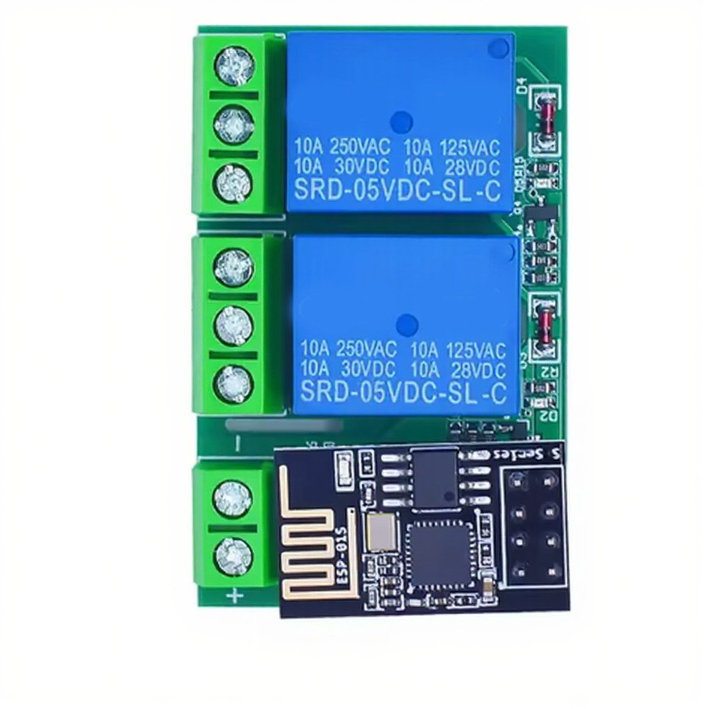 WiFi Relay ESP-01S Module Compatible with For ESP8266 for Home Projects