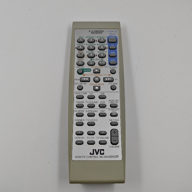 JVC RM-SRX502R Remote Control - Untested, No Accessories