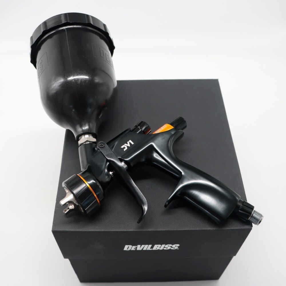 NEW For Devilbiss DV1-B1+1.3 mm 600 ml Cup Car Basecoat Non Digital Gun Base Gun
