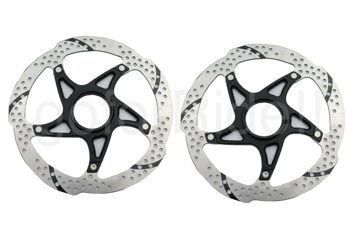 2x TRP 25 Disc Brake Rotor - 160mm Center Lock Silver/Black
