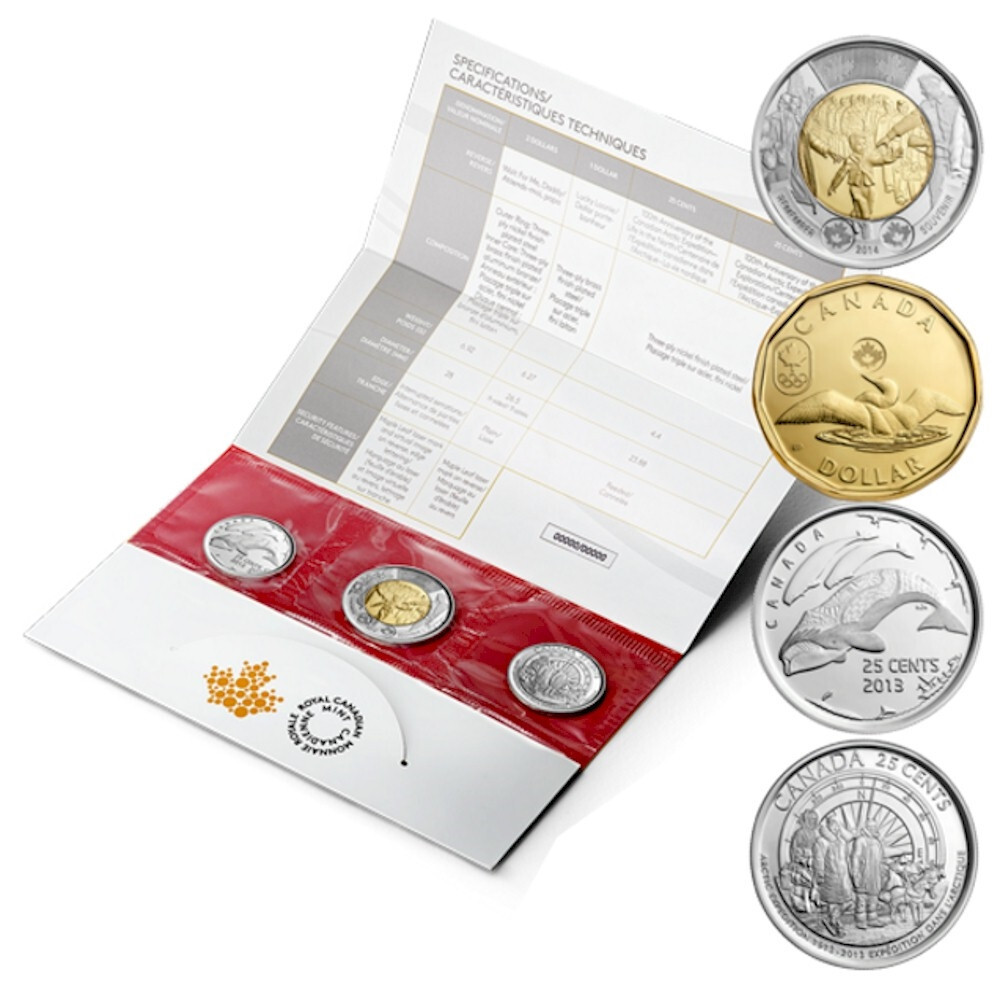 2013-14 Canada Special Edition Uncirculated Set of Coins