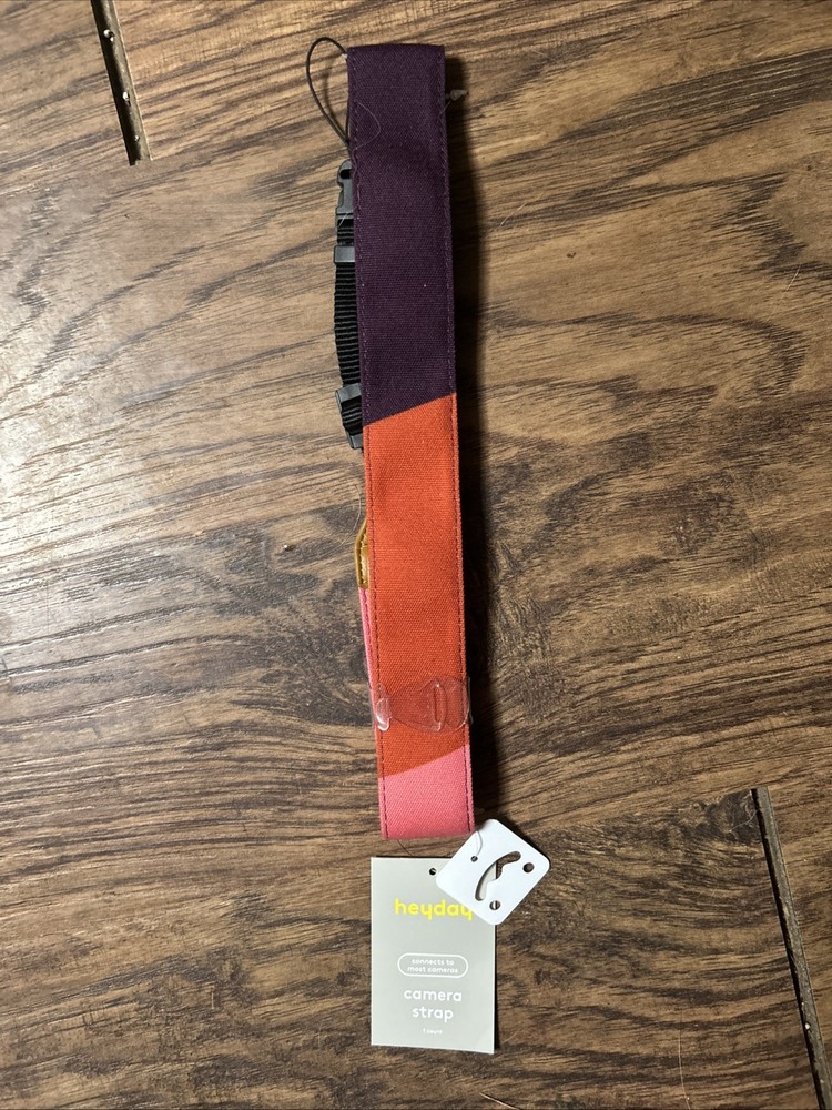 Heyday Universal Camera Strap Pink ~ Approximately 23.5” Strap