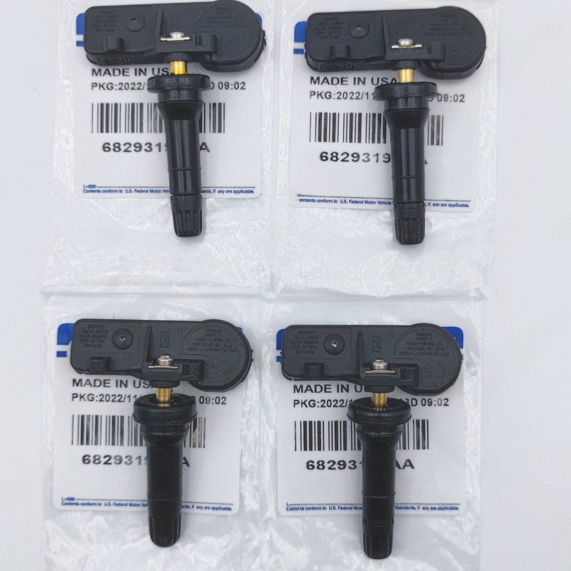 Genuine OEM TPMS Sensors 68293199AA-AB 4X for DODGE RAM 1500 DT 2019-22
