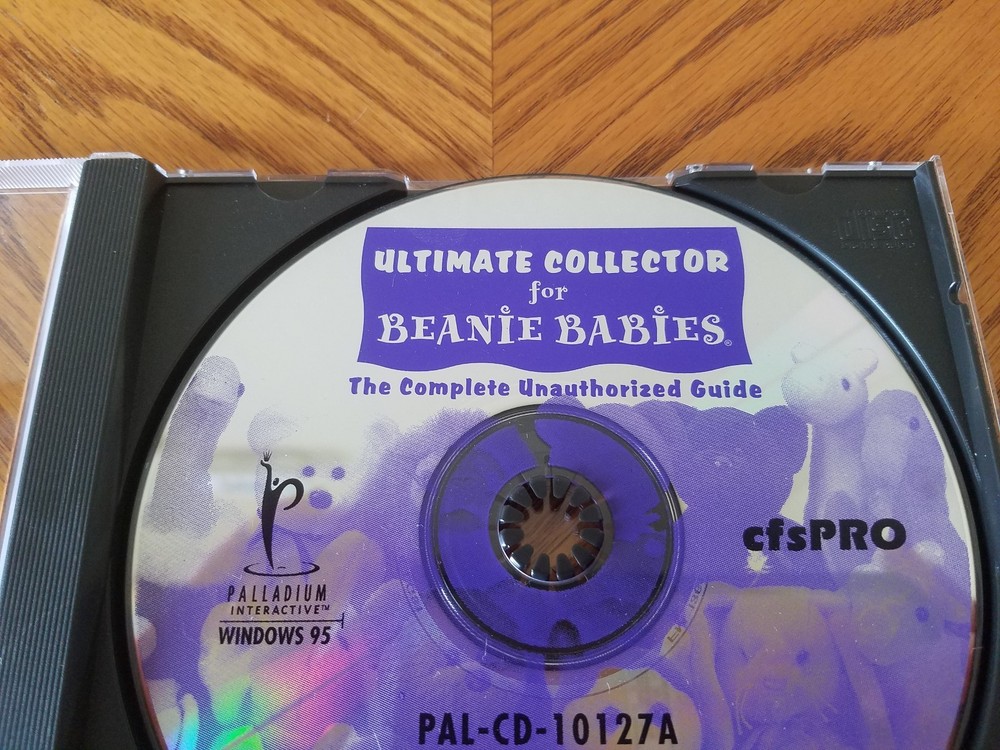Ultimate Collector for Beanie Babies Unauthorized Guide 1998 Pc Software