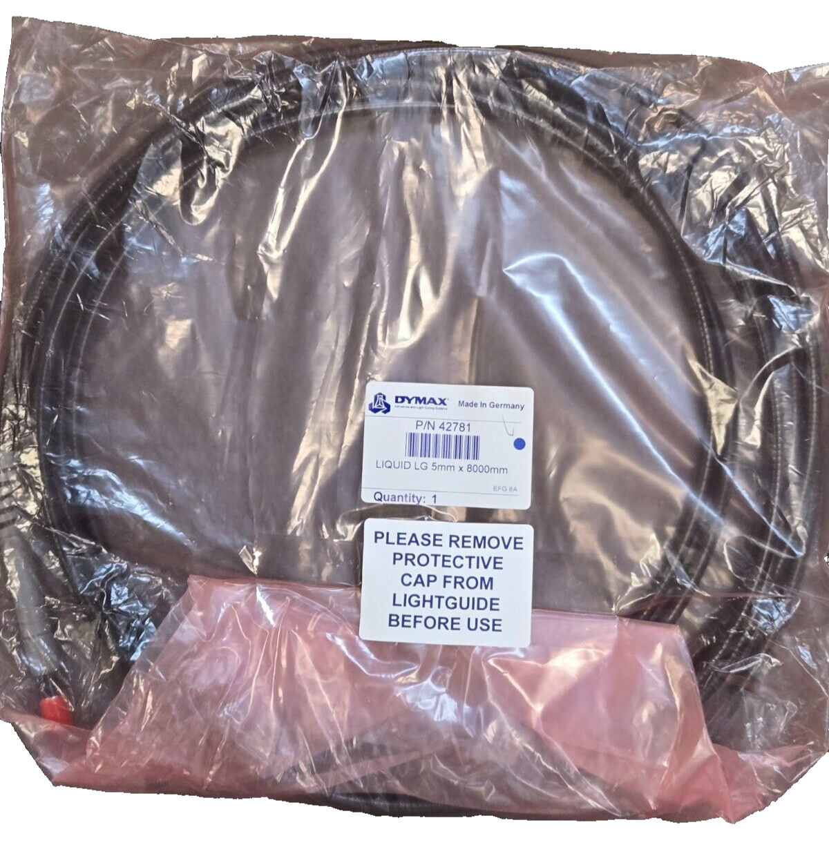 Liquid Light guide, 5mm x 8000mm. (26') Dymax PN 42781