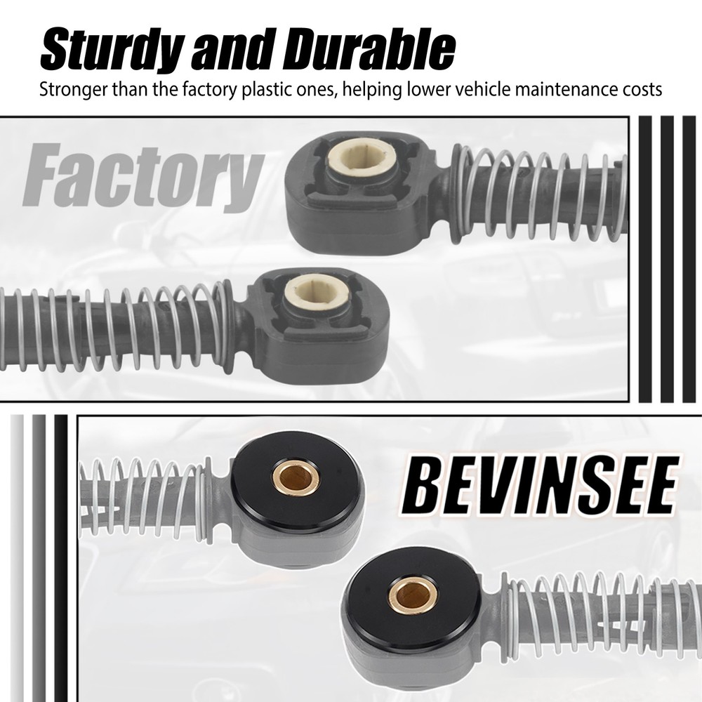 Solid Shifter Cable Bushing Upgrade Front to Back 10mm Side to Side 8mm For VW