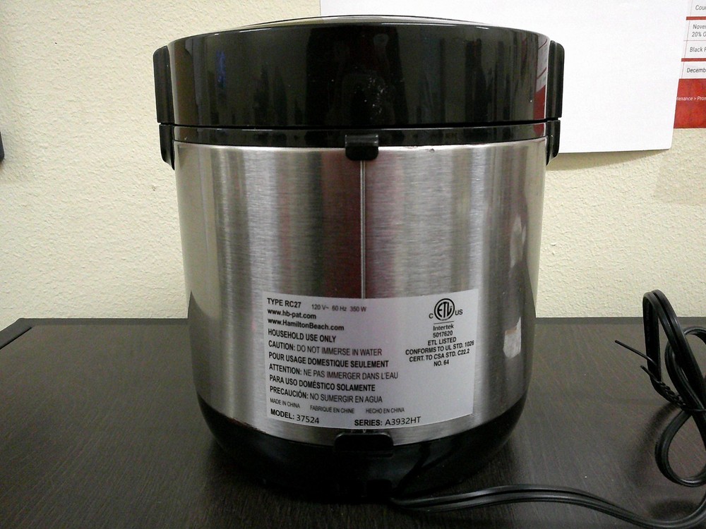Hamilton Beach Compact Multi Cooker | Unused | 1.5qt | Silver