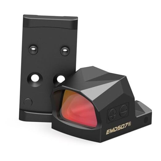 EMD507-R Multi-Reticle Enclosed Reflex Sight for G17 G19 MOS, RMSc Footprint