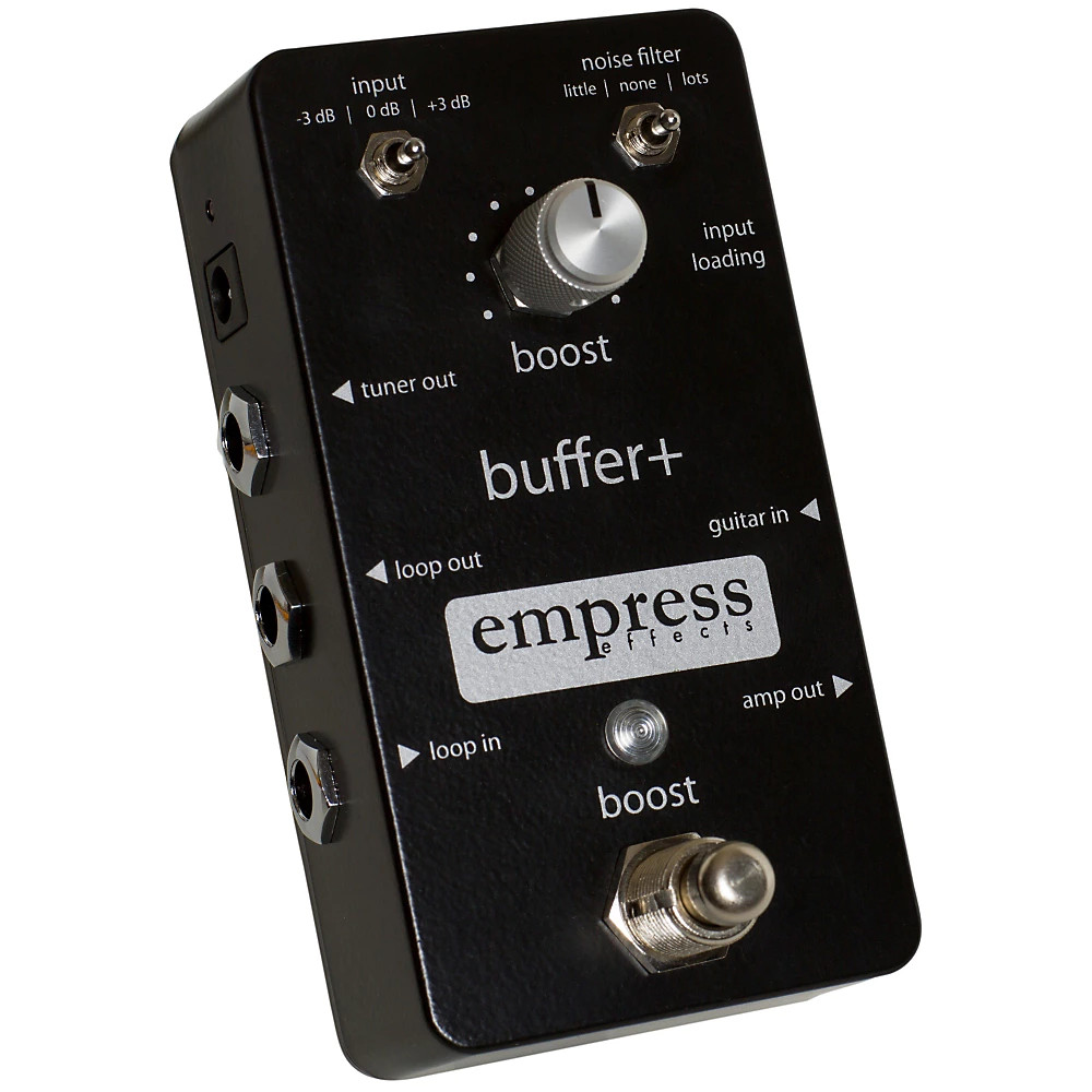 Empress Effects Buffer+ Analog I/O Interface Guitar Pedal with Switchable Boost