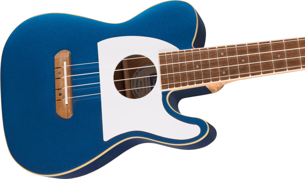 Fender Fullerton Tele Uke Lake Placid Blue