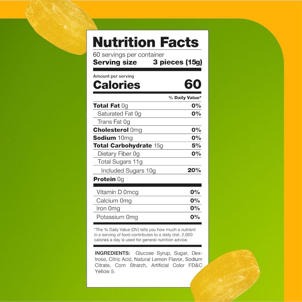 Lemon Drops Hard Candy - 2 Pound Bag