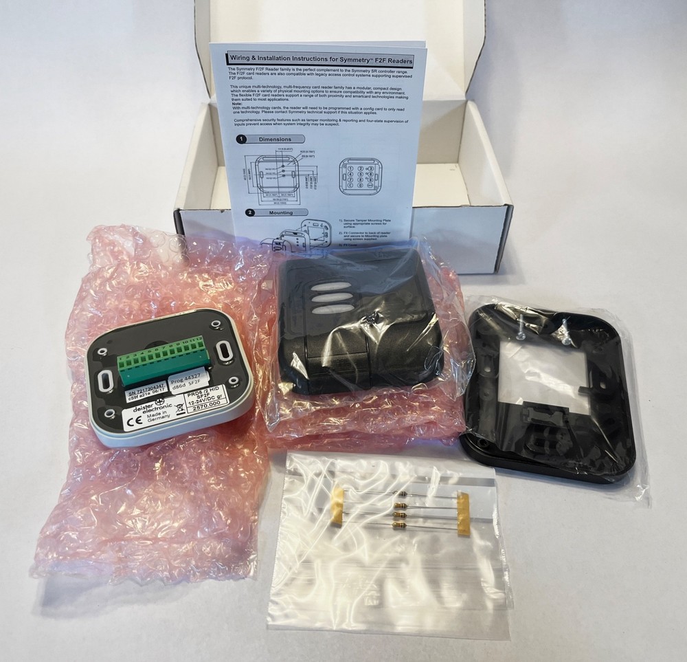 AMAG Symmetry SR-F2FR-B Multi-Technology Multi-Card Reader Kit