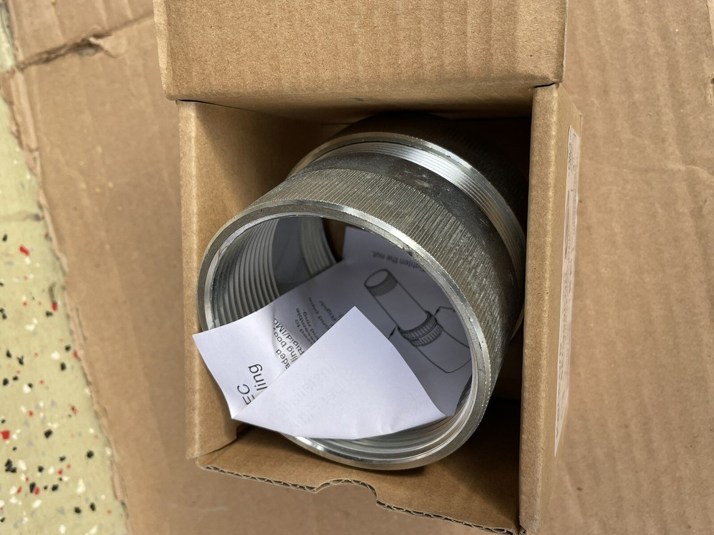 New KONCORE SEC300KON Compression Coupling 3", 3Pc steel Universal Super Fitting