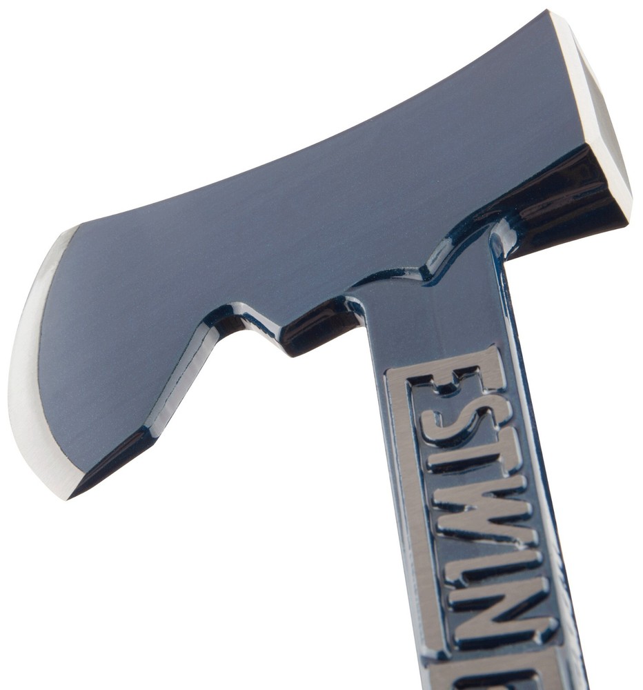 Estwing E6-25A 15" Camper's Axe w/Tent Stake Puller, Solid Steel, Nylon Sheath