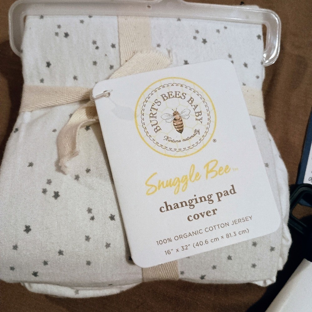 3pc Newborn Baby Bundle Burts Bees