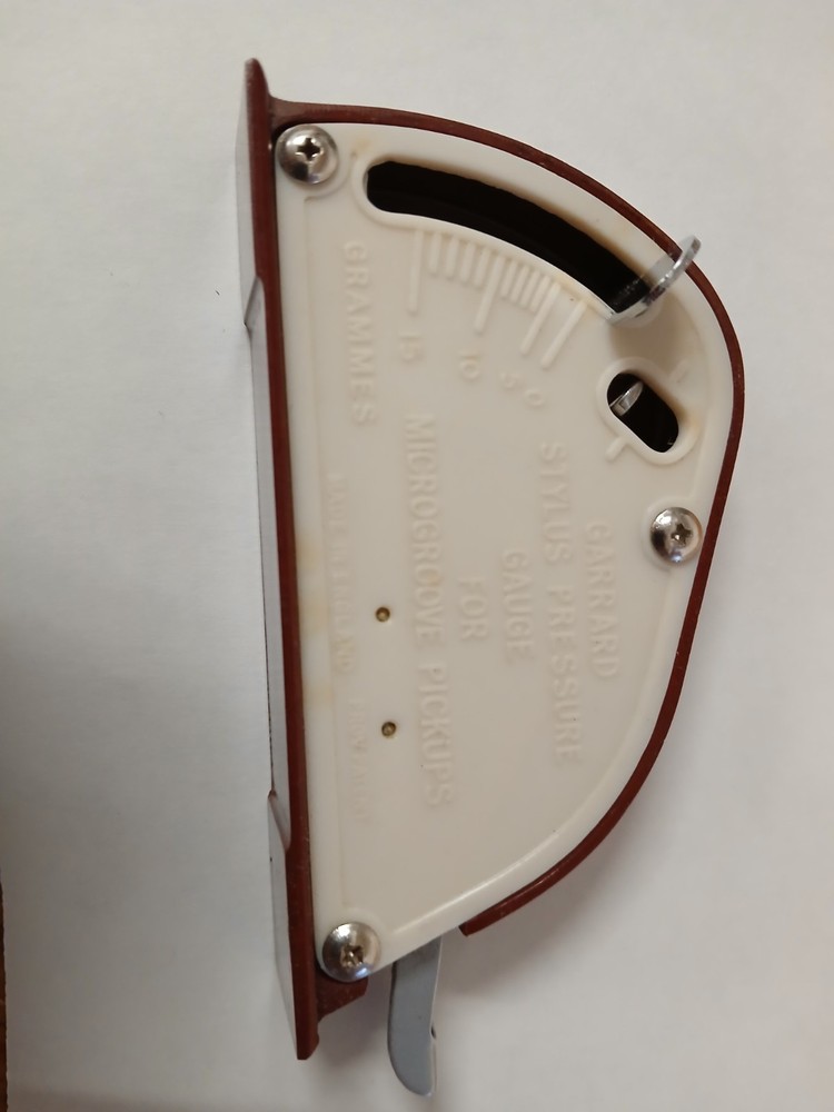 Garrard Stylus Pressure Guage Microgroove