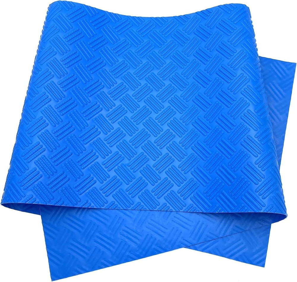 Swimming Pool Ladder Pad - Protective Mat, Blue, Medium