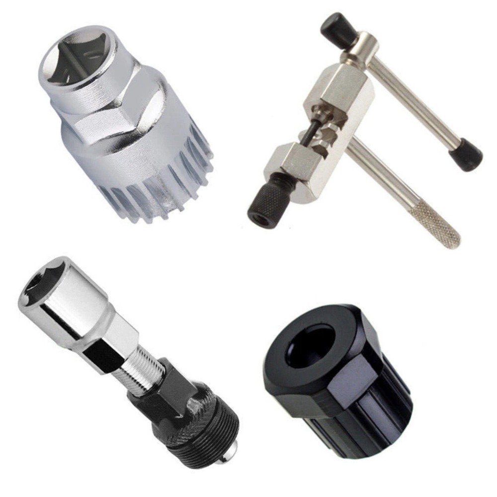 For Bicycle Maintenance Crank Puller Bottom Bracket Remover Tool Kit 4 in 1 Set