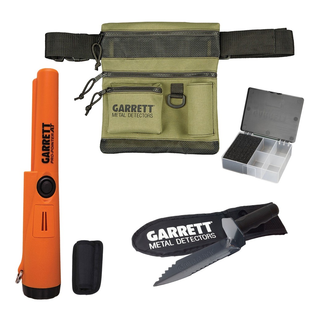 Garrett 4 Piece Deluxe Utility Kit -  Pro-Pointer AT Pinpointer and Accessories