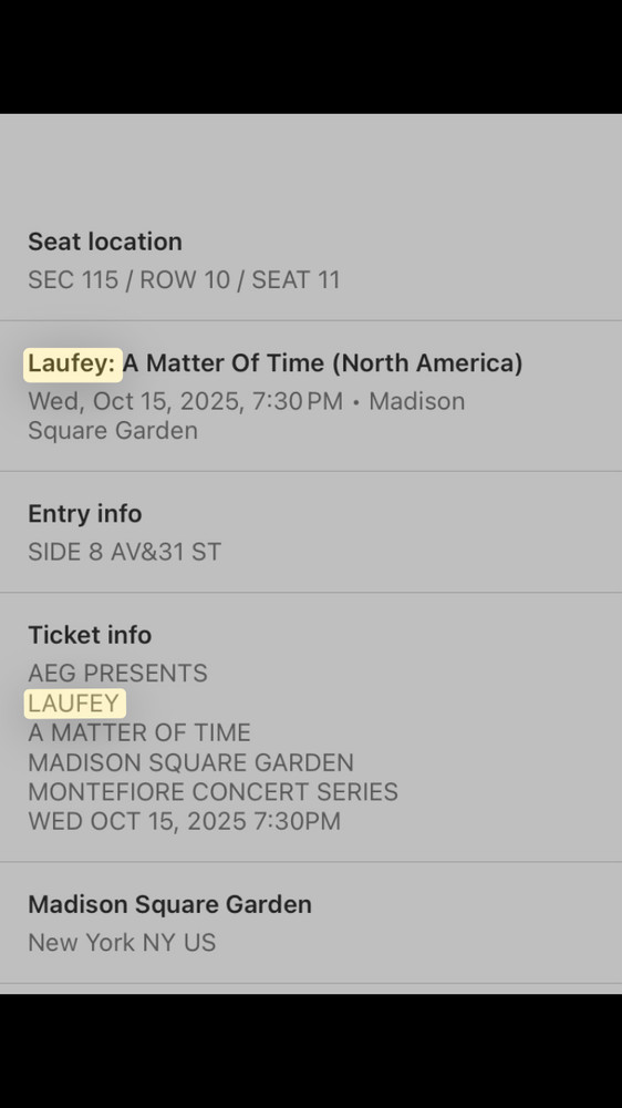 Laufey tickets