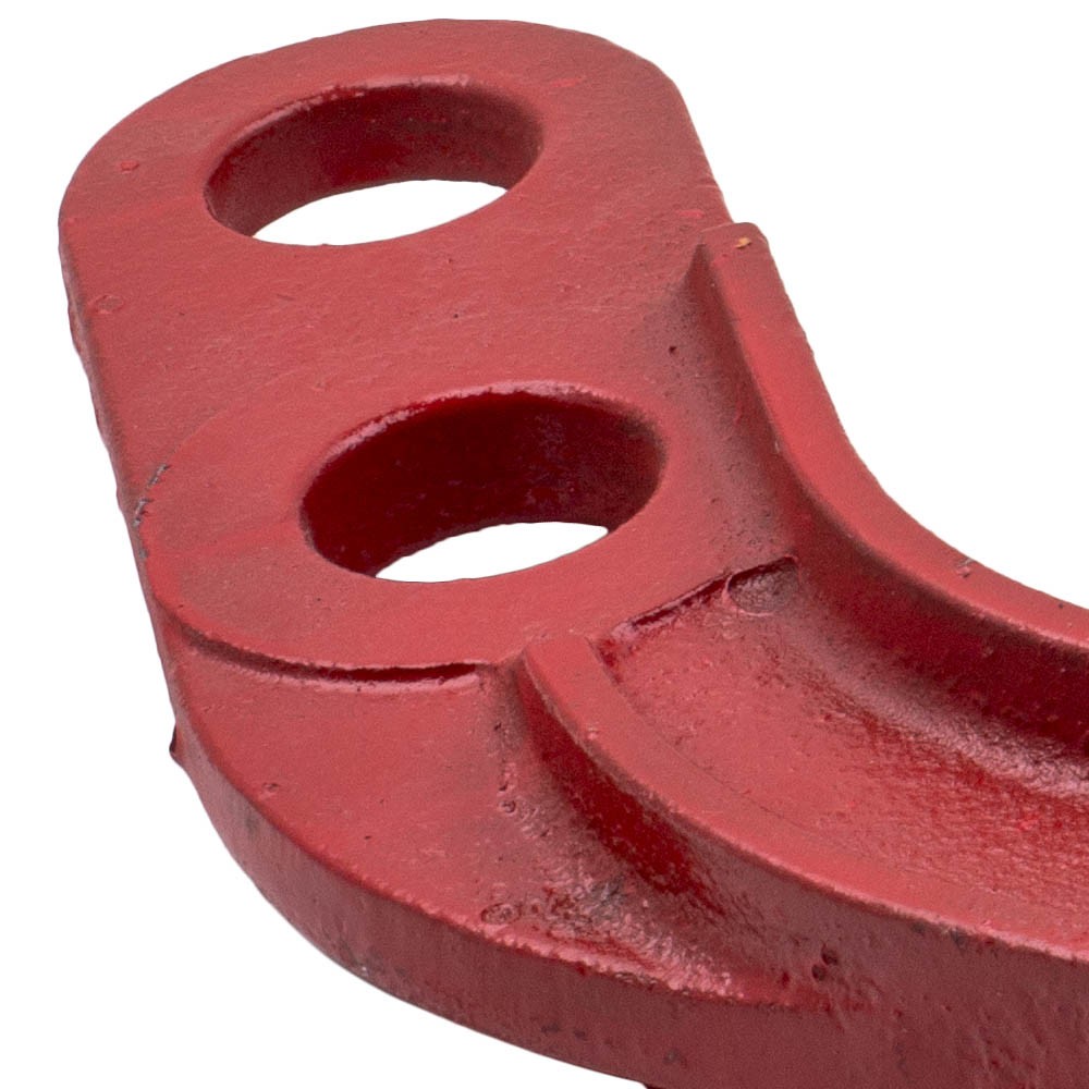 6 TON Auto Body Frame Jumbo Deep Hook Clamp Hook Up Chassis Dent Puller set 19"