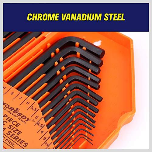 HORUSDY 32-Piece Hex Key Set with Another Torque Handle, Assorted Styles