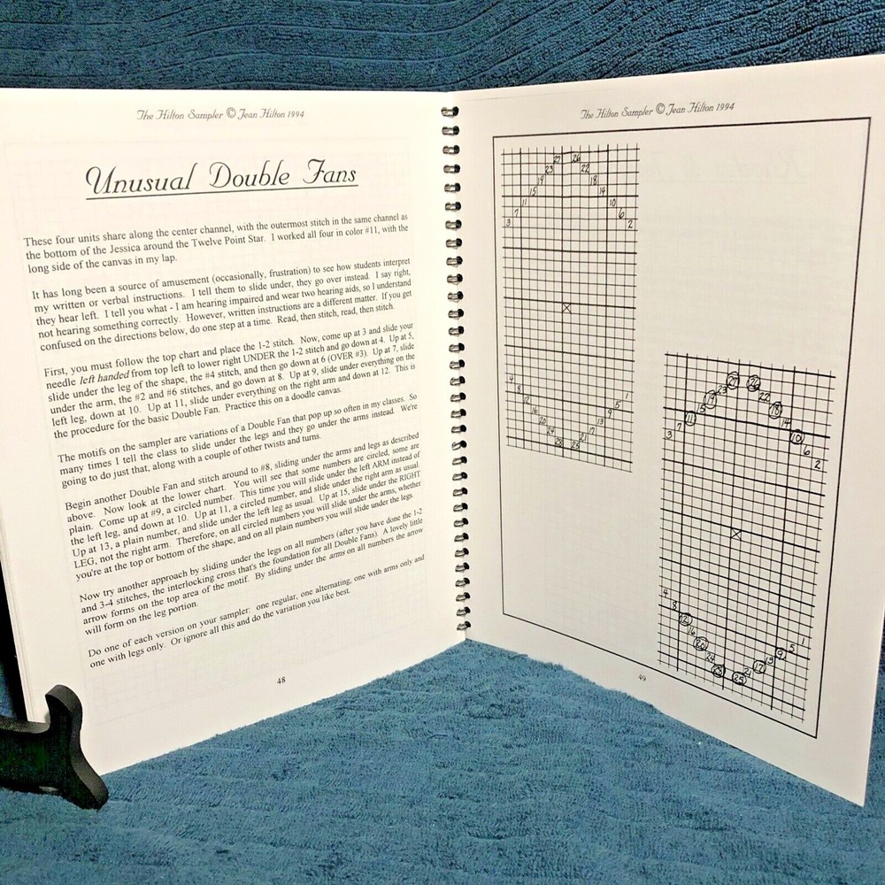 Jean Hilton THE HILTON SAMPLER Complete Charted Book