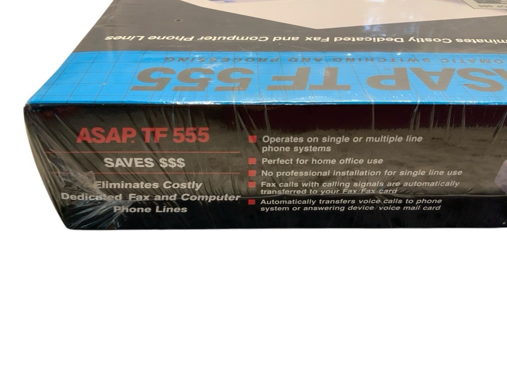NEW SEALED Fax Switch Command Communications ASAP TF 555