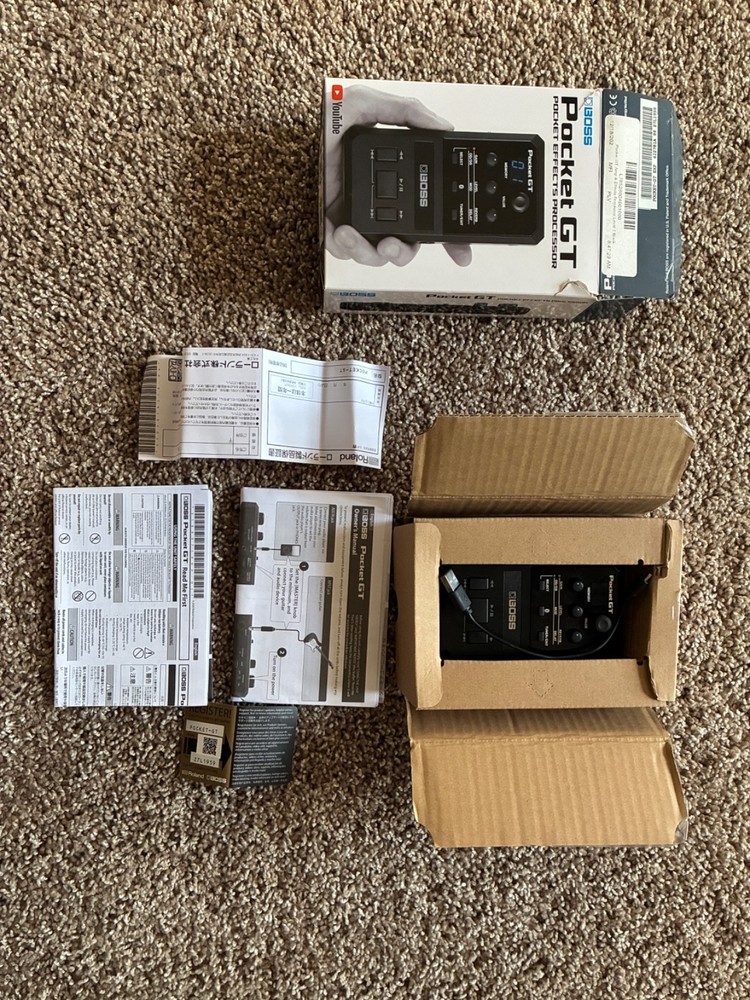 Boss Pocket GT Effects Processor