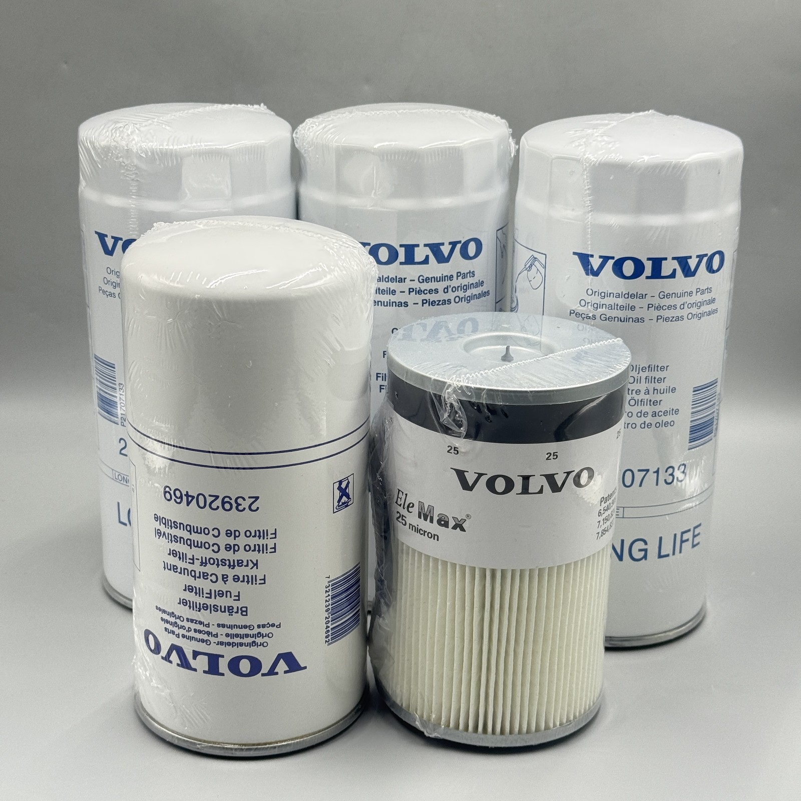 Filter Kit For Volvo D12 D13 Oil Fuel 21707133 (2), 21707132, 21737499, 23920469