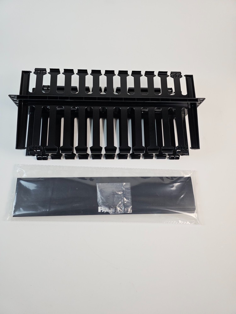 Panduit WMP1E PatchLink 19" 2RU Horizontal Cable Manager Rack Mount Open Box