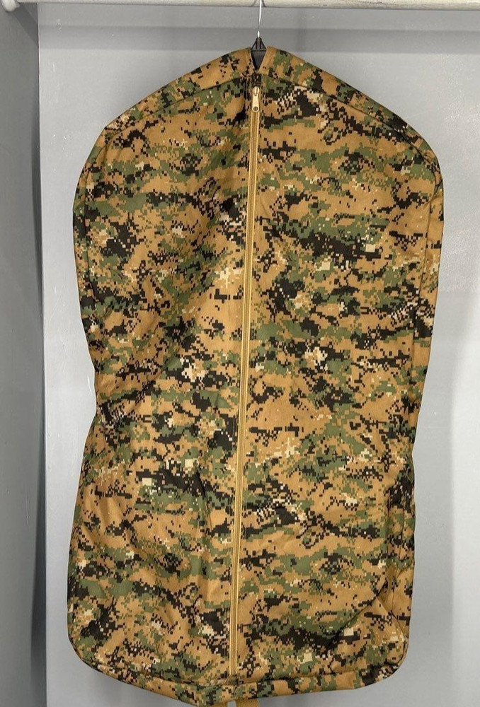 Code Alpha Tactical Gear USMC Camo Garment Bag Marine Military 2pc Set, EUC