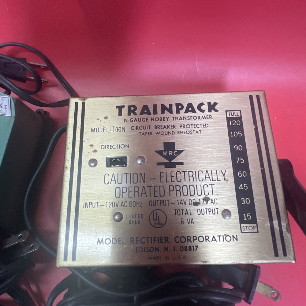 Lot 7 Train Transformers Power Controller As Pictured UNTested Mixed Brands