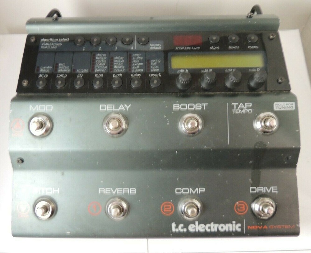 TC Electronics Nova System Multi Effects Pedal Processor Free USA Shipping