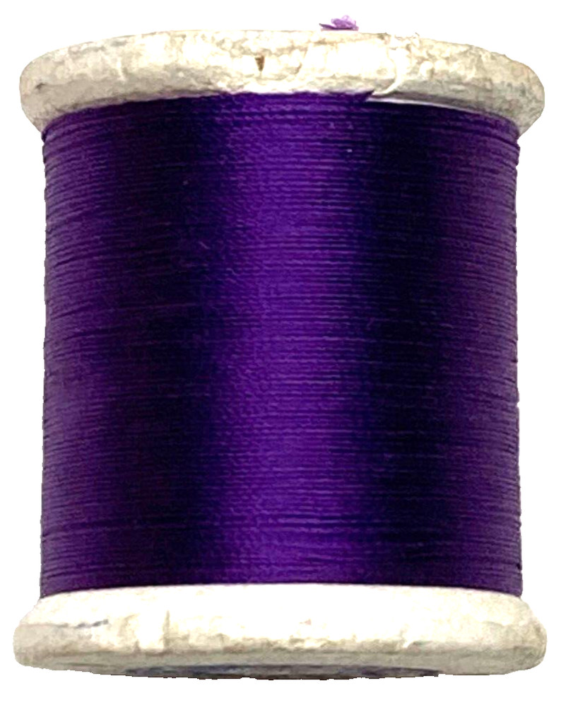 Gudebrod Nylon Thread Type D Purple 100-Yard Spool