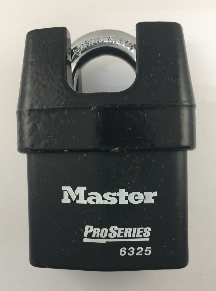 Master Lock Padlock 6325KA Re-Keyable M25 Keyway