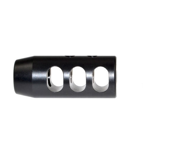 .45 Compact Competition Muzzle Brake .578-28 (37/64x28) Thread With Jam Nut