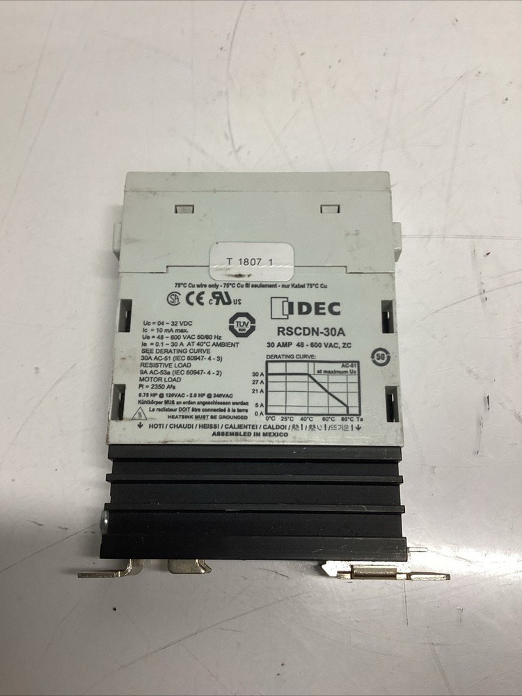 RSCDN-30A Solid State Relay 30AMP N-709