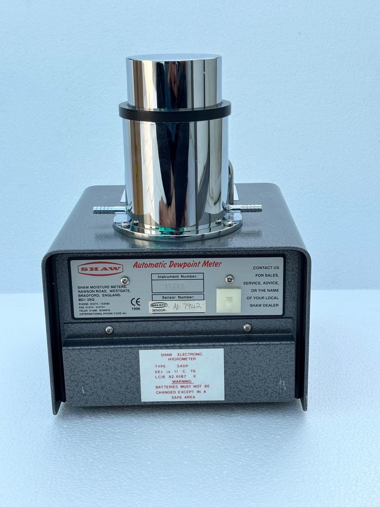 SHAW SADP AUTOMATIC DEWPOINT METER MOISTURE METER HYGROMETER #1