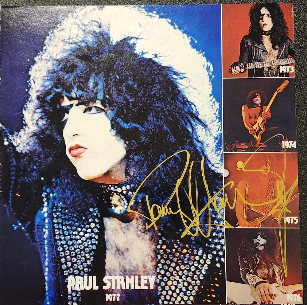 Kiss Alive 2 signed booklet!