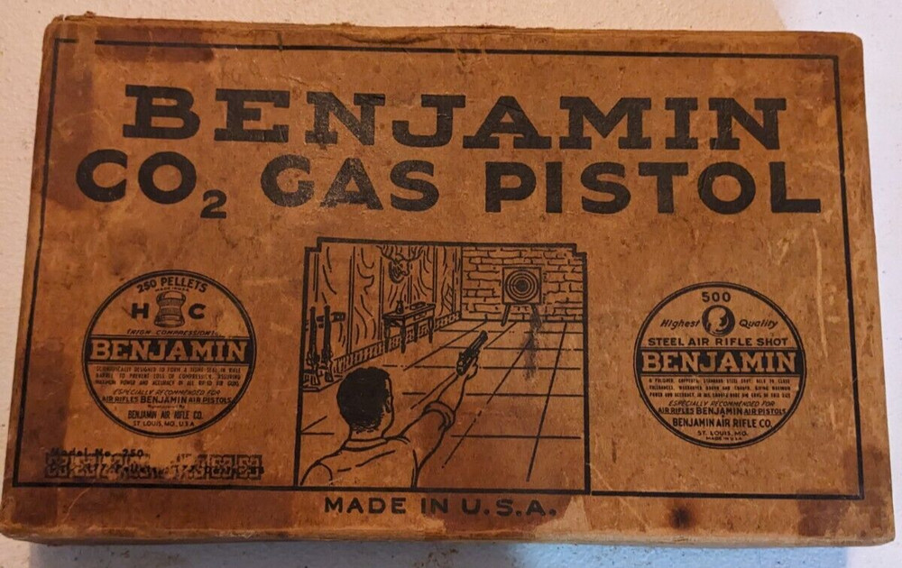 Benjamin 257 in box .177 co2 pistol