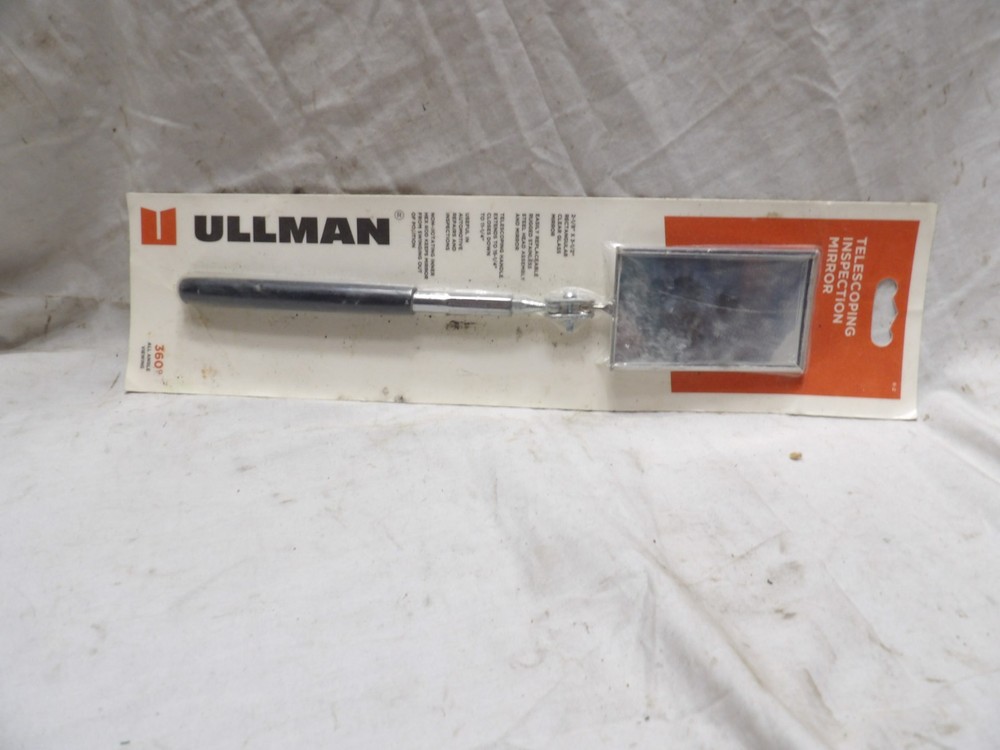Ullman Telescoping Inspection Mirror with 2-1/8" x 3-1/2" Rectangular Mirror