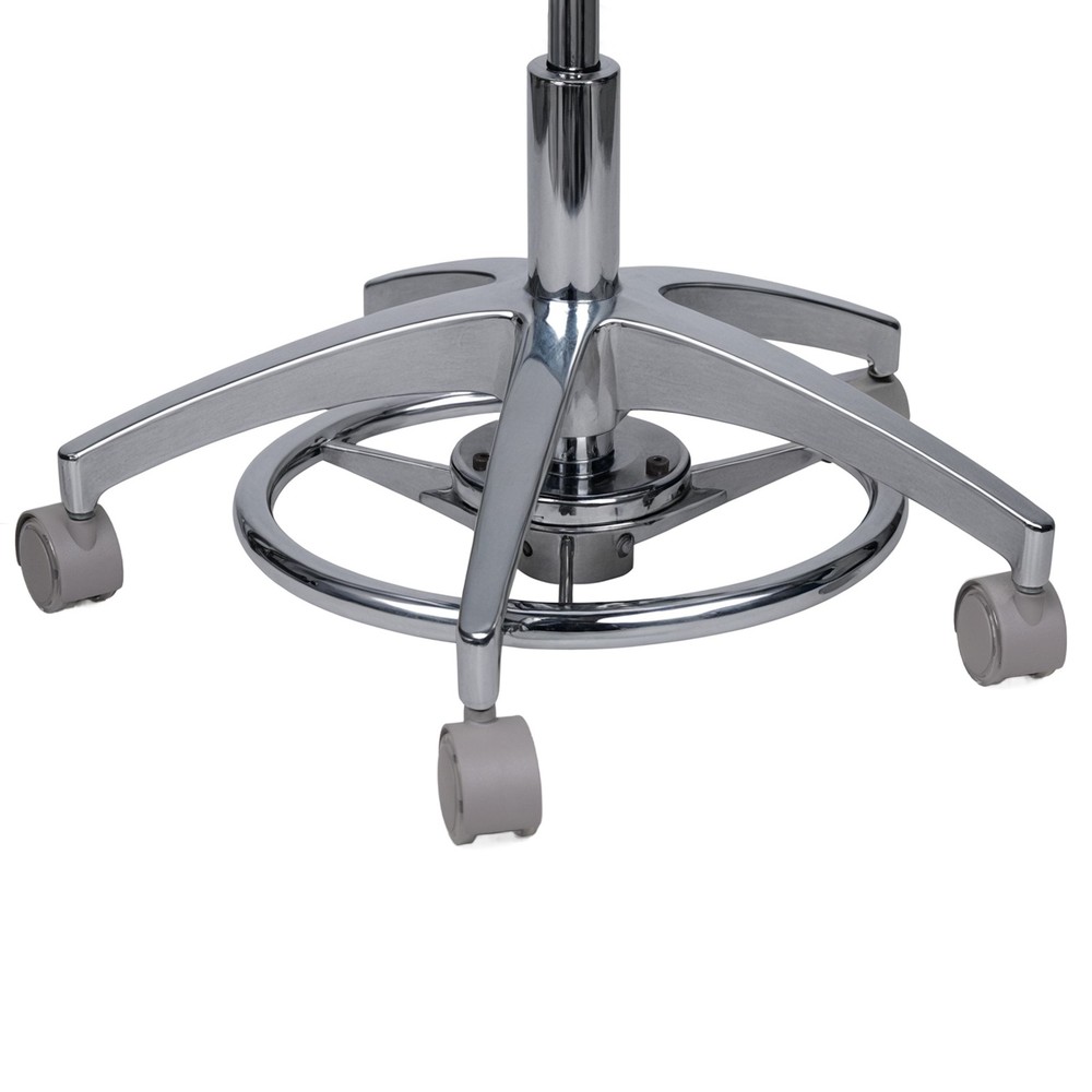 Dental Microscope Surgical Saddle Chair Dynamic Seating Stool Foot Control PU