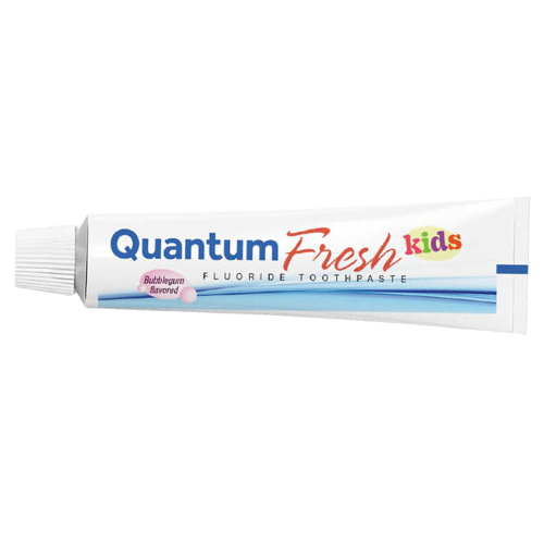Quantum Fresh Fluoride Toothpaste for Kids, Travel Size Bulk Toothpaste 0.85 oz