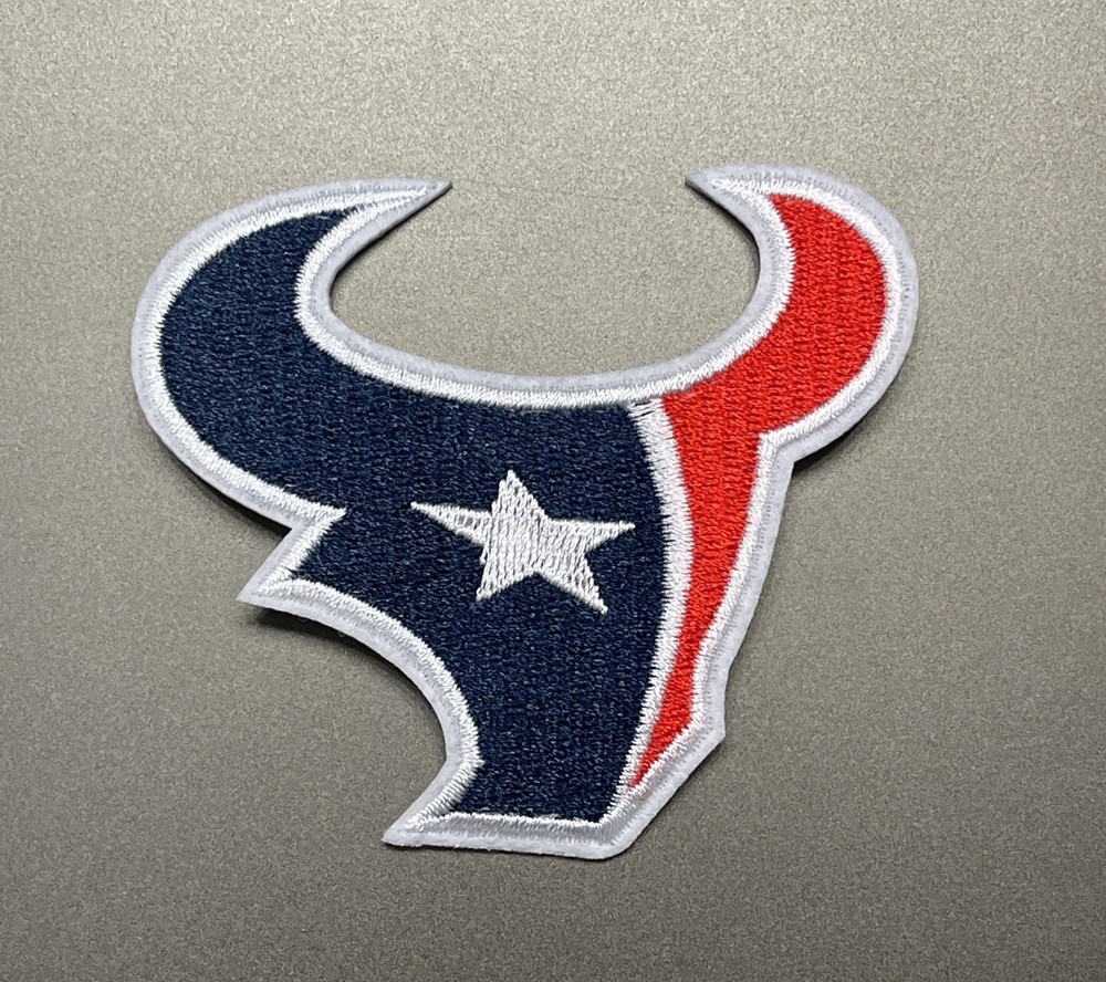 Houston Texans Patch Embroidered Iron 3x3 Inch