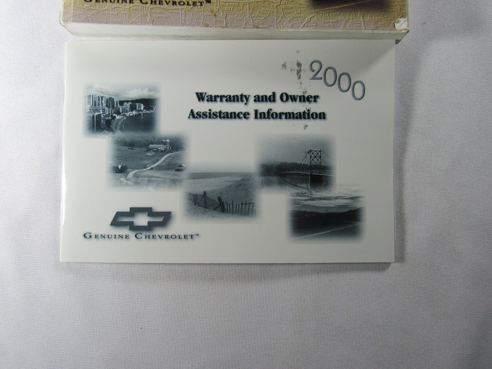 2000 Chevrolet Malibu Owners Manual Book